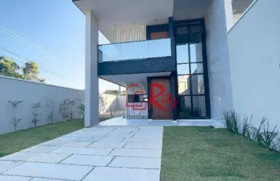 Casa com 4 dormitórios à venda, 152 m² por r$ 780.000,00 - cidade dos funcionários - fortaleza/ce
