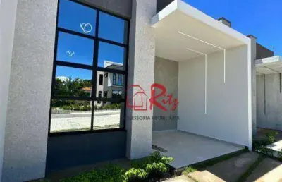 Casa à venda, 66 m² por r$ 302.000,00 - parques das flores - aquiraz/ce