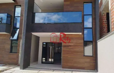 Casa com 3 dormitórios à venda, 111 m² por r$ 579.900,00 - encantada - eusébio/ce