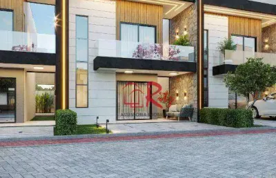 Casa com 4 dormitórios à venda, 130 m² por r$ 740.000,00 - lagoinha - eusébio/ce