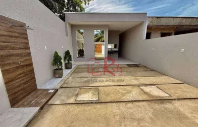 Casa com 3 dormitórios à venda, 110 m² por r$ 420.000 - encantada - eusébio/ce