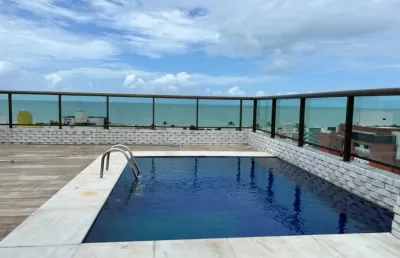 Cobertura com 5 quartos à venda no Cabo Branco, João Pessoa 