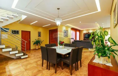 Casa a venda em itupeva-sp. com 6 quartos, 440,56m², condomínio village morro alto