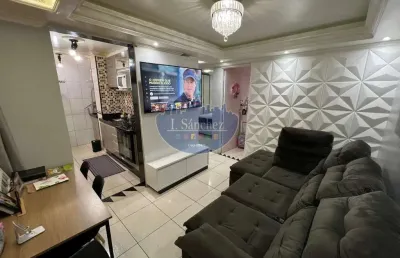 Apartamento para venda em itaquaquecetuba, pinheirinho, 2 dormitórios, 1 banheiro, 1 vaga
