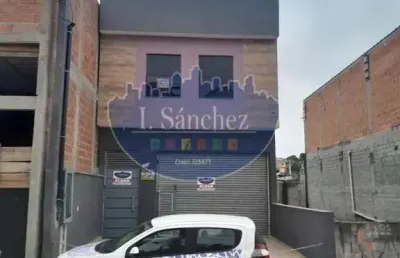 Salão comercial para locação em itaquaquecetuba, residencial pamela, 2 banheiros, 1 vaga