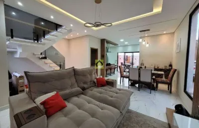 Casa com 3 dormitórios sendo 2 suites à venda, 168 m² por r$ 1.250.000 - jardim alice medeiros - jundiaí/sp.