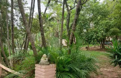 Chácara com 4 dormitórios à venda, 10000 m² por r$ 900.000,00 - chácara ivoturucaia - campo limpo paulista/sp