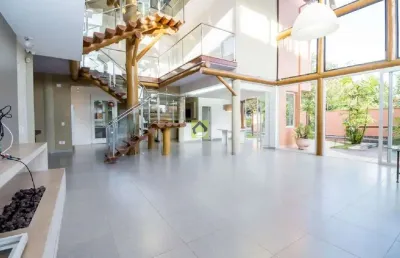 Casa com 4 suites à venda, 865 m² por r$ 4.480.000 - condomínio portal do paraíso 2 - jundiaí - sp.