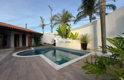 Casa com piscina e 03 dormitórios no jaguari em americana/sp