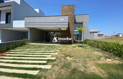 Casa em condomínio com 3 suítes, espaço gourmet e pergolado florido - nova odessa
