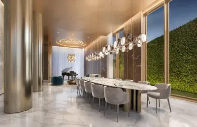 Apartamento a venda com 360 e 493 m²  3 quartos em moema.