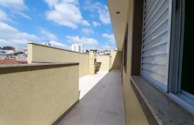 Cobertura nova com 2 dormitórios e terraço privativo na parada inglesa