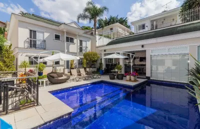 Casa em condomínio 4 suites, piscina privativa no jardim floresta - sp