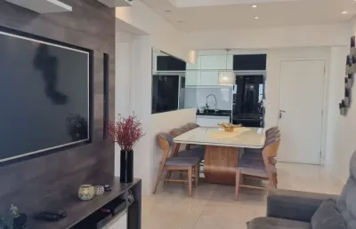 Apartamento varanda gourmet mobiliado, 2 dormitórios 2 vagas, proximo aos metrôs