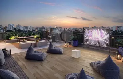 Studio novo pertinho do metrô com 29 metros quadrados