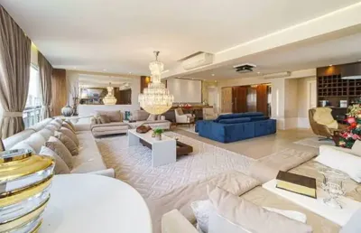 Magnífico apartamento em santa terezinha e sera vendido de porteira fechada sem tirar nada tem 4 suítes 5 vagas varanda gourmet acabamentos de altíssimo padrão!!