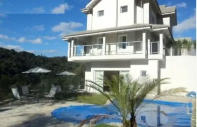 Casa na serra da cantareira em condomínio fechado  casa com 500 m² de área construída 1.010 metros de  terreno com 4 quartos 3 suítes piscina espaço gourmet salão de festas casa de altíssimo padrão!!