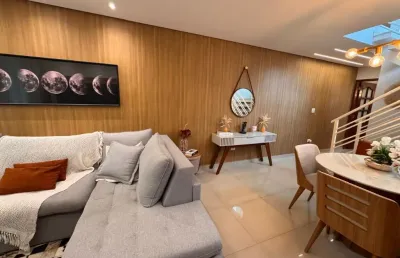 Sobrado à venda no bairro parada inglesa tem 166 metros quadrados com 3 suítes todas com armários embutidos de otina qualidade sala ampla e moderna ,linda cozinha com ilha  quintal e churrasqueira!!