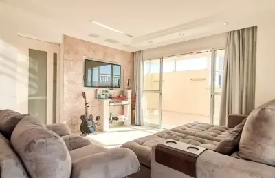 Cobertura na parada inglesa 136m², 3 suítes e 3 vagas de garagem