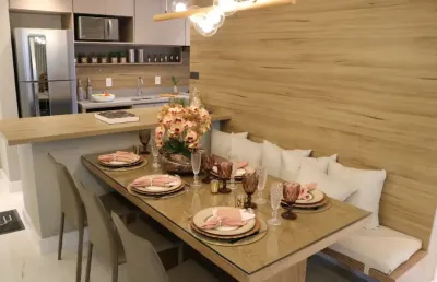Apartamento à venda na parada inglesa . com 2 quartos , sendo 1 suíte , 1 ou 2 vagas , sala para 2 ambientes , sacada , banheiro , cozinha e área de serviço