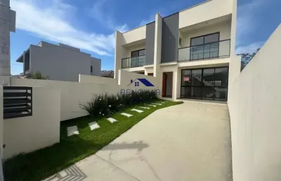 Sobrado com 2 suítes e quintal – lisboa iii, são josé/sc