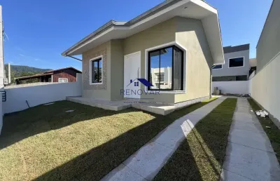 Casa ampla com suíte e área de fundos – lisboa iii, forquilhas – são josé/sc