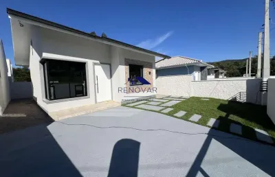 Casa ampla com suíte e área de fundos – lisboa iii, forquilhas – são josé/sc