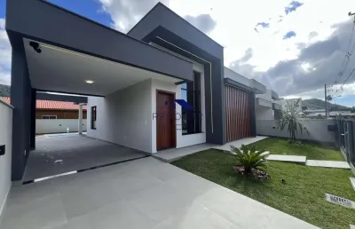 Casa do bosque – térrea com suíte, piscina e área gourmet – são josé/sc