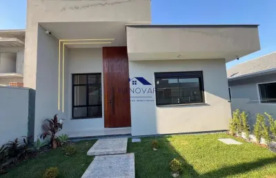 Casa unifamiliar de alto padrão com salão de festas  – potecas, são josé/sc