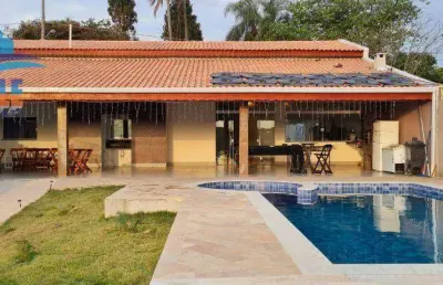 Casa com 3 dormitórios à venda, 240 m² por r$ 850.000,00 - chácara de recreio santa fé - campinas/sp
