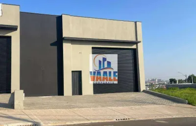 Barracão para alugar, 350 m² por r$ 12.500,00/mês - parque terras de santa maria - hortolândia/sp