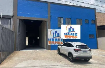 Galpão para alugar, 530 m² por r$ 14.308,00/mês - chácara de recreio barão - campinas/sp