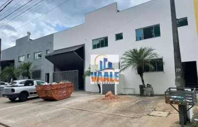 Galpão para alugar, 450 m² por r$ 12.800,00/mês - jardim america - paulínia/sp