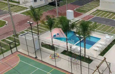 Apartamento térreo c/ 1 dormitórios no condomínio completo - cg/rj