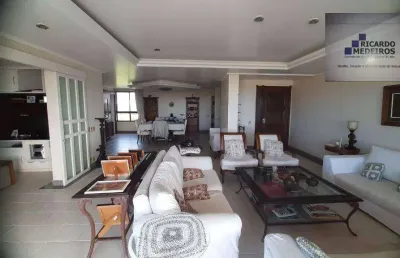 Apartamento de 300m², com 4 suítes, varanda grande, rio vermelho