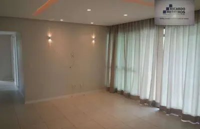 Apartamento de 130m², com 4/4, sendo 3 suítes, alphaville 1