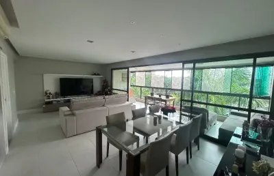 Apartamento de 130m2, com 3 suítes, varanda gourmet ,alphaville 1
