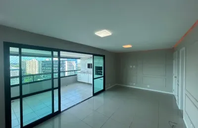 Apartamento de 116m2 , com 3/4, suite, dependência completa, alphaville 1