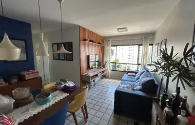 Apartamento de 75m2, com 3/4, sendo um revertido, suite, cidade jardim
