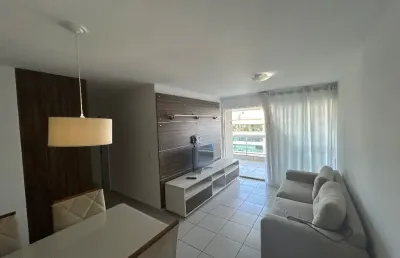 Apartamento de 72 m², com 2/4, suite, cozinha americana , alphaville 1
