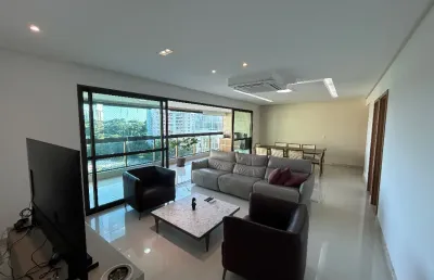 Apartamento de 130 m² com 3 suítes, varanda gourmet, alphaville 1