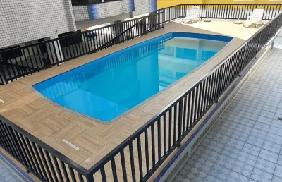 Seu apartamento no caiçara em uma area tranquila e com muito espaço de lazer