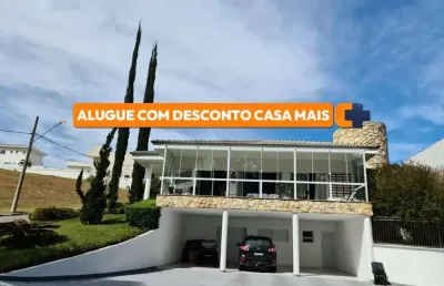 Casa em condomínio para locação em jandira, parque nova jandira, 5 dormitórios, 5 suítes, 7 banheiros, 6 vagas