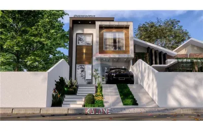 Sobrado 2 pavimentos - loteamento álamos - 115 m² privativos