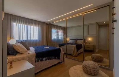 Ed. la rocca - apartamento novo com 02 suítes na vila rodrigues com valor especial
