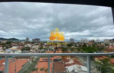 Apartamento com vista para o mar, novo no edifício eurus à 400 metros da praia no indaiá