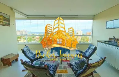 Belíssimo e fino apartamento no indaiá a 400 metros da praia! venha conhecer!