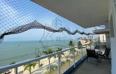 Apartamento frente ao mar com a vista dos sonhos na martim de sá em caraguatatuba- edifício antlantic tower