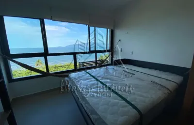 Oportunidade de studio com vista espetacular frente ao mar no indaiá mobiliado com 39m² edifício innovate