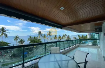 Apartamento frente ao mar no edifício varandas do atlântico na praia martim de sá